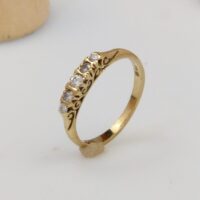 981-9ct-Gold-Diamond-Floral-Ring-2