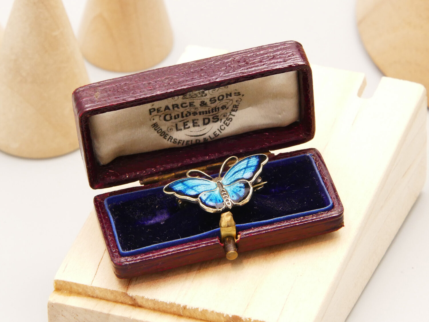 Hroar Prydz Norway silver enamel butterfly small 1