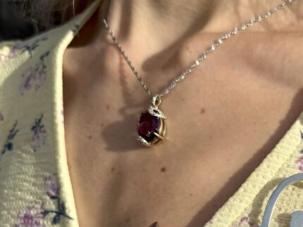 Amethyst necklace 2