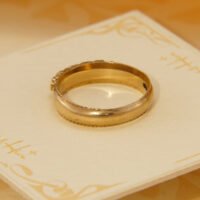 Antique REGARD Acrostic Gold Ring Ruby Emerald Garnet Amethyst Ruby Diamond 7
