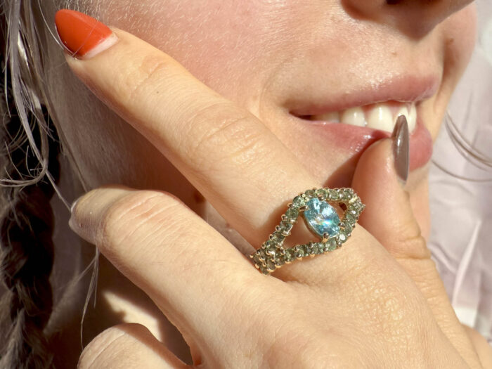 Topaz Eye Ring Iryna 2