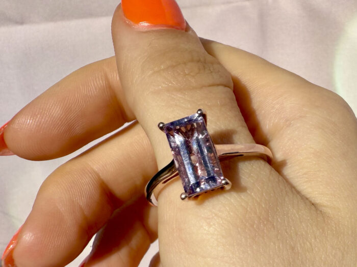 Rose de france rose gold ring 2