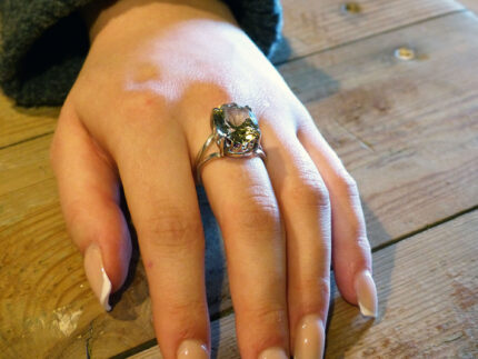 Meggie Citrine Cocktail Ring