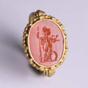 Roman carnelian ring
